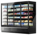 Горка холодильная Dazzl Vega DG 080H 210 375 (выносной агрегат) гастрономическая RAL9005