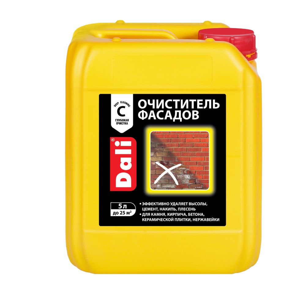 Очиститель фасадов DALI от солевых загрязнений   5л (Рогнеда)  !!! НЕМОРОЗОСТОЙКИЙ от - 5 С!