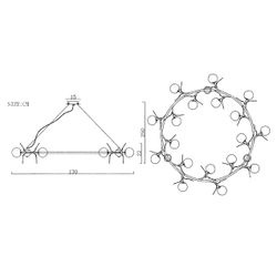 Подвесная Люстра Light Of Matisse R D130 By Imperiumloft