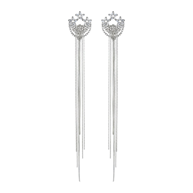 Серьги короткие 1858