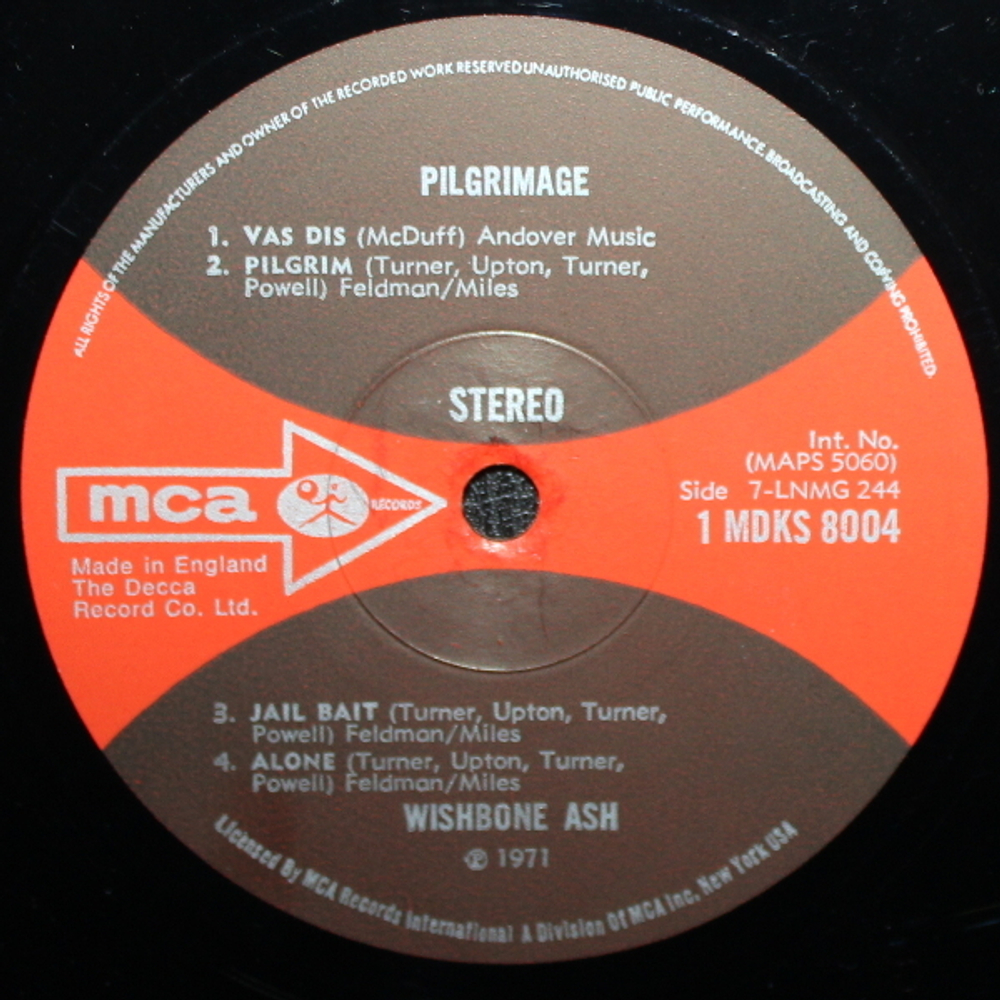 Wishbone Ash / Pilgrimage (LP)