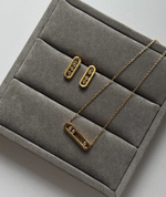 Серьги Spark gold
