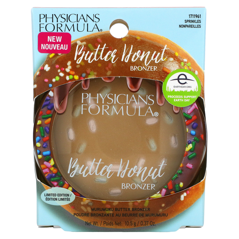 Physicians Formula, Ограниченная серия, бронзер с маслом и пончиками, сбрызгивает, 10,5 г (0,37 унции)