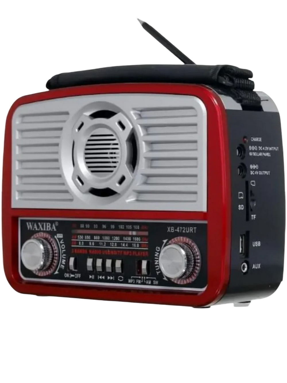 Радиоприемник с MP3 плеером Bluetooth +фонарь XB-472BT