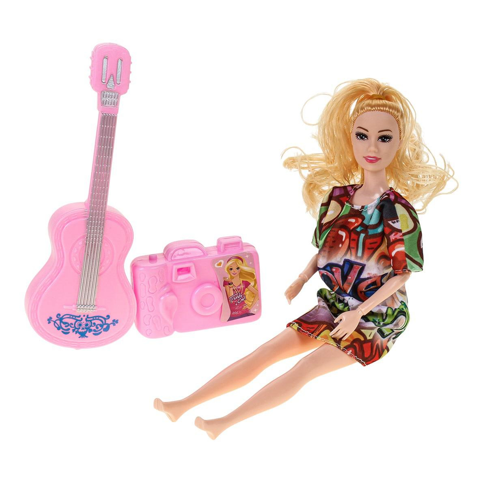 Кукла тип модель, с аксесс. в ассорт. коробка 01346