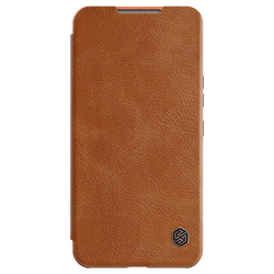 Кожаный чехол-книжка Nillkin Leather Qin Pro для Samsung Galaxy S22 Plus