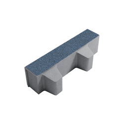 Тротуарная плитка ГАЗОННАЯ РЕШЕТКА - Гранит Синий