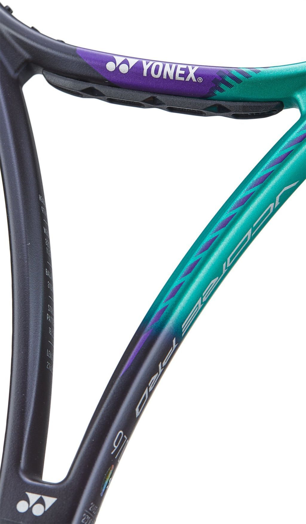 Теннисная ракетка Yonex VCORE Pro 97D (320g) - green/purple