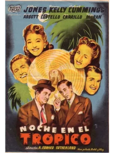 Одна ночь в тропиках (1940) (DVD-R)