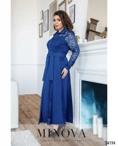 Платье 8618-электрик Minova