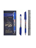 Набор Ручка шариковая Piano Horizon синяя, 0.5мм, масляный стержень, грип, 12 шт