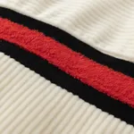 Олимпийка Ymkashix велюровая Stripe track белая