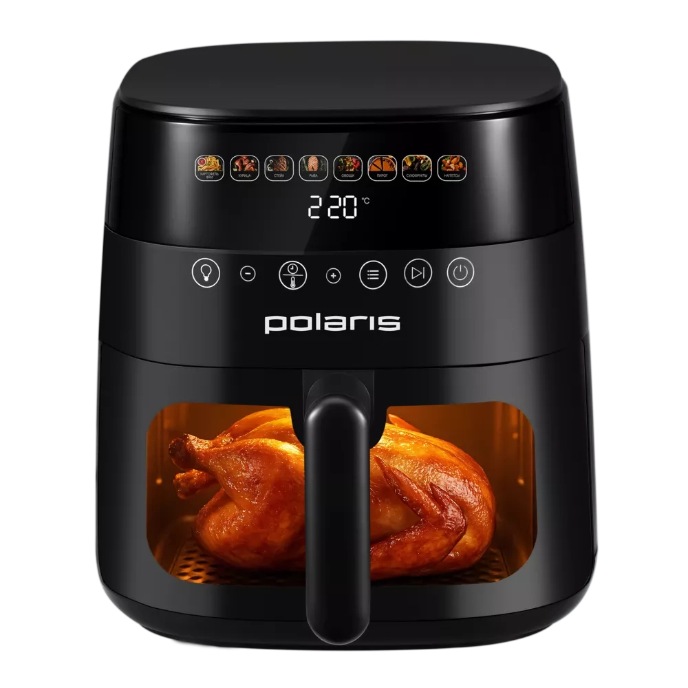 Аэрогриль POLARIS PAF 6003W WIFI IQ Home Черный