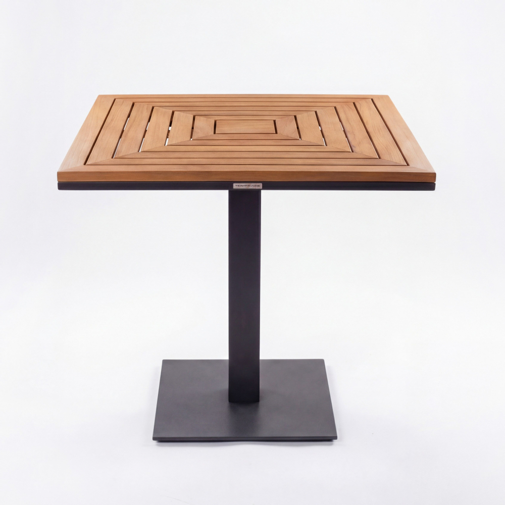 Стол обеденный Ideal Patio ЭГМОНТ из тика 80x80 резервный дубль