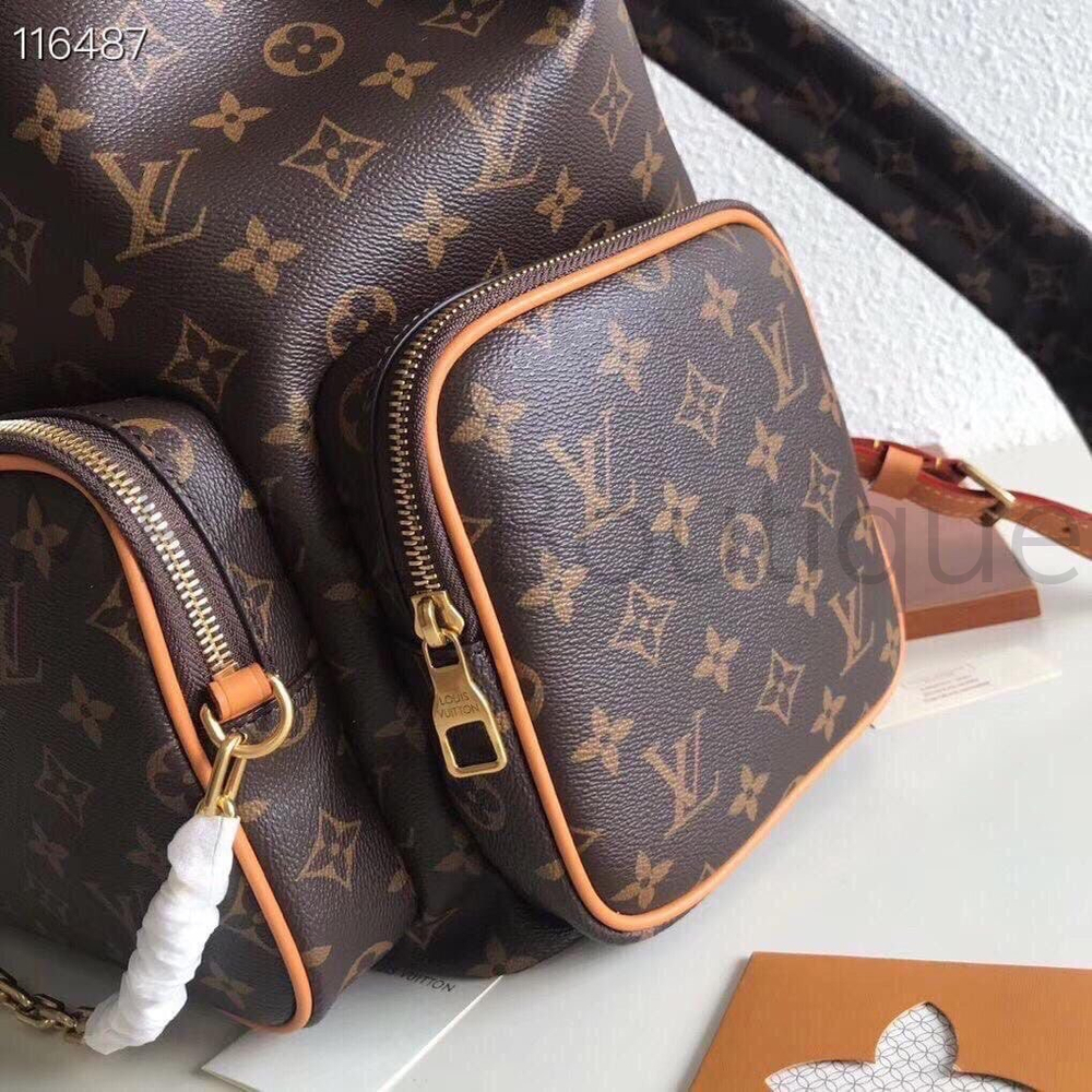 Коричневый рюкзак Луи Виттон (Louis Vuitton) люкс класса