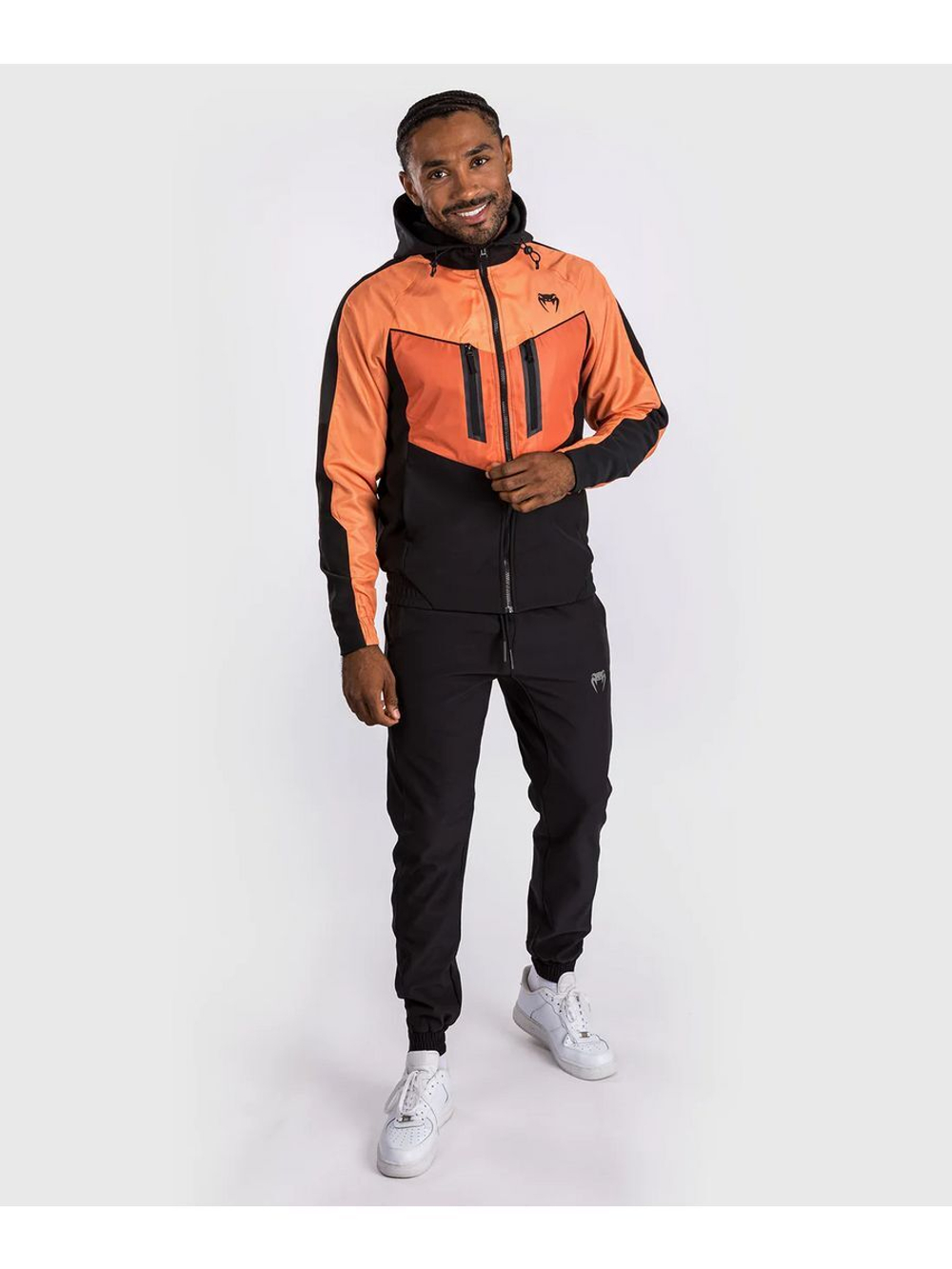 Ветровка спортивная Venum Laser 3.0 Black/Orange