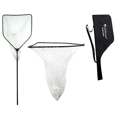 Подсачек Mottomo 1 секц. капрон 140см 80*70*120см с чехлом