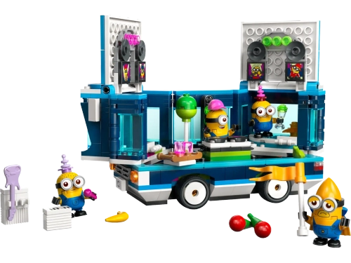 Конструктор LEGO Гадкий я 4 75581 Музыкальный автобус для вечеринок миньонов