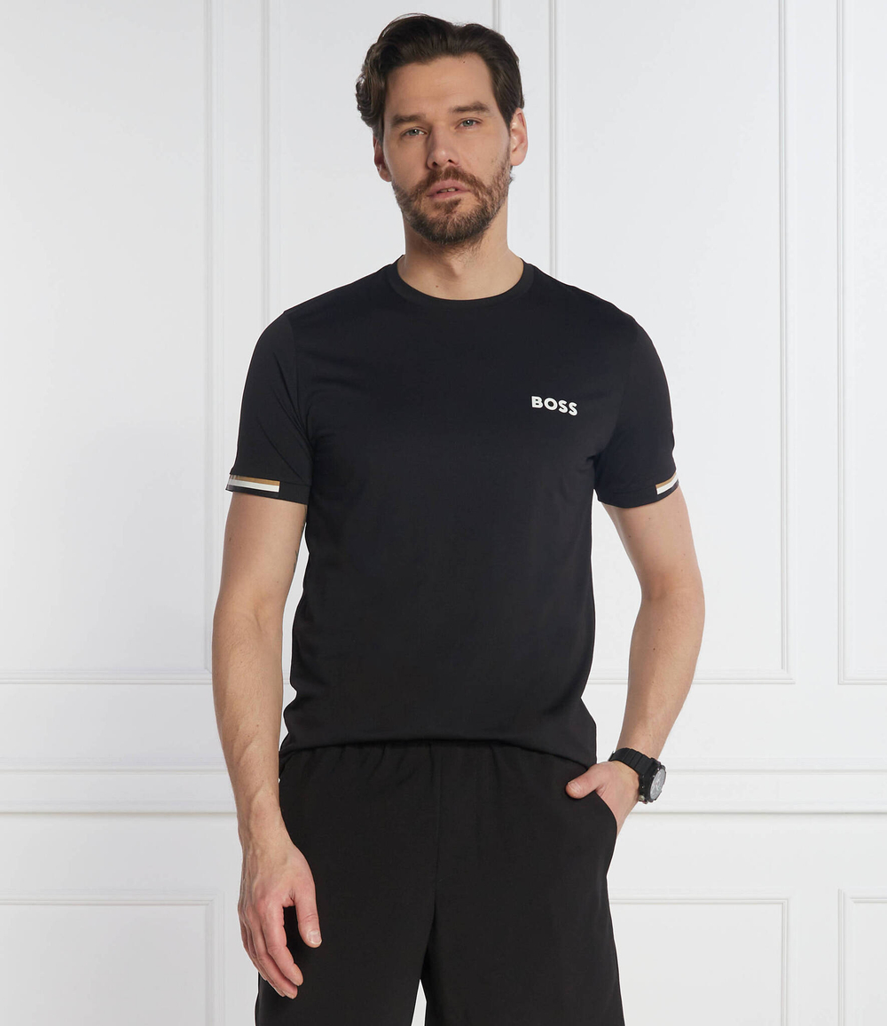 Футболка boss x matteo berrettini BOSS GREEN - черный(50506348)