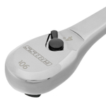 Ключ-трещотка 3/8", CrV, 90 зубьев, усиленный, хром Gross