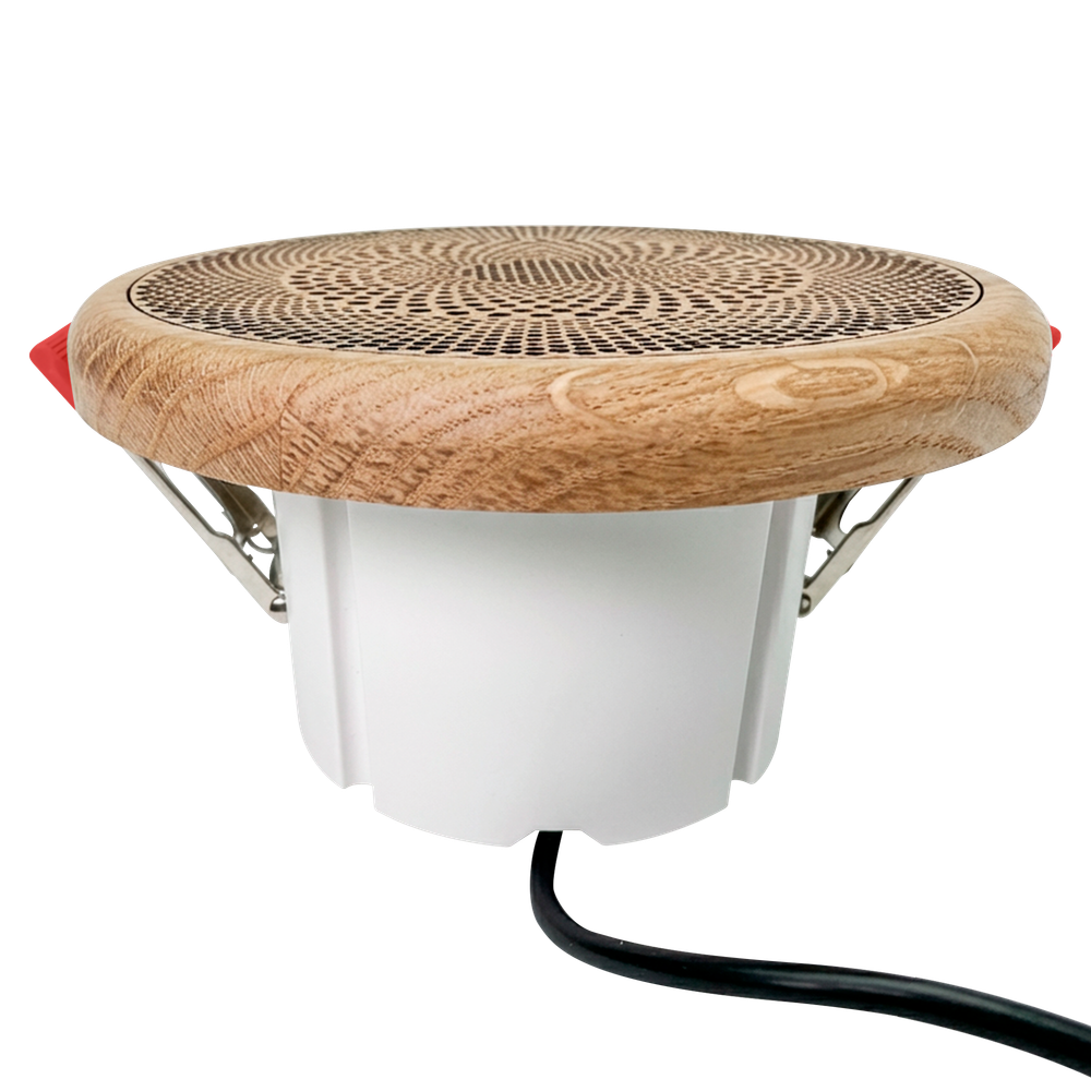 Влагостойкий динамик Steam & Water - SW MINI WOOD для бани, сауны, хамама, катера, яхты, влажных помещений