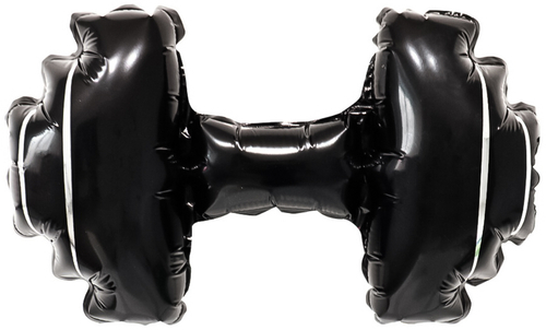 Мини фигура 13" Гантель, Черный Fl