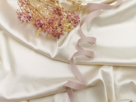 Бретелечная резинка без фестонов, 10 мм, серебристый пион, (Арт: BR640/10-168),м