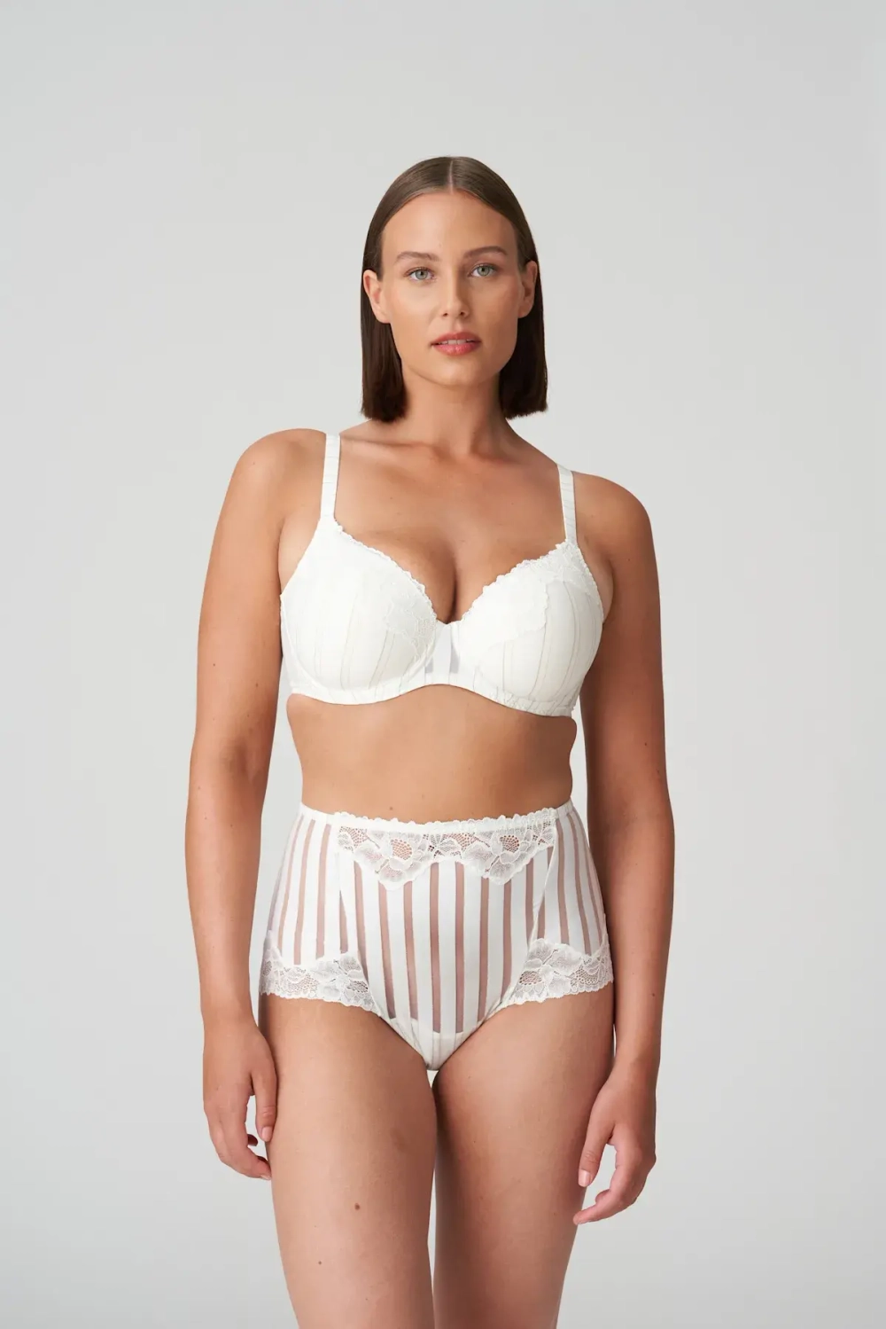 PRIMADONNA Twist Maldives Бюстгальтер с поролоновым вырезом в форме сердца, белый