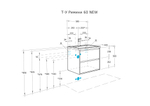Тумба под раковину AQUATON Римини 60
