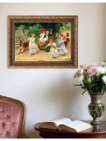 Картина на стену интерьерная на холсте "Дети"