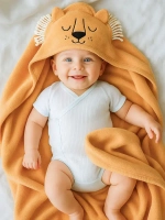 Полотенце детское с капюшоном