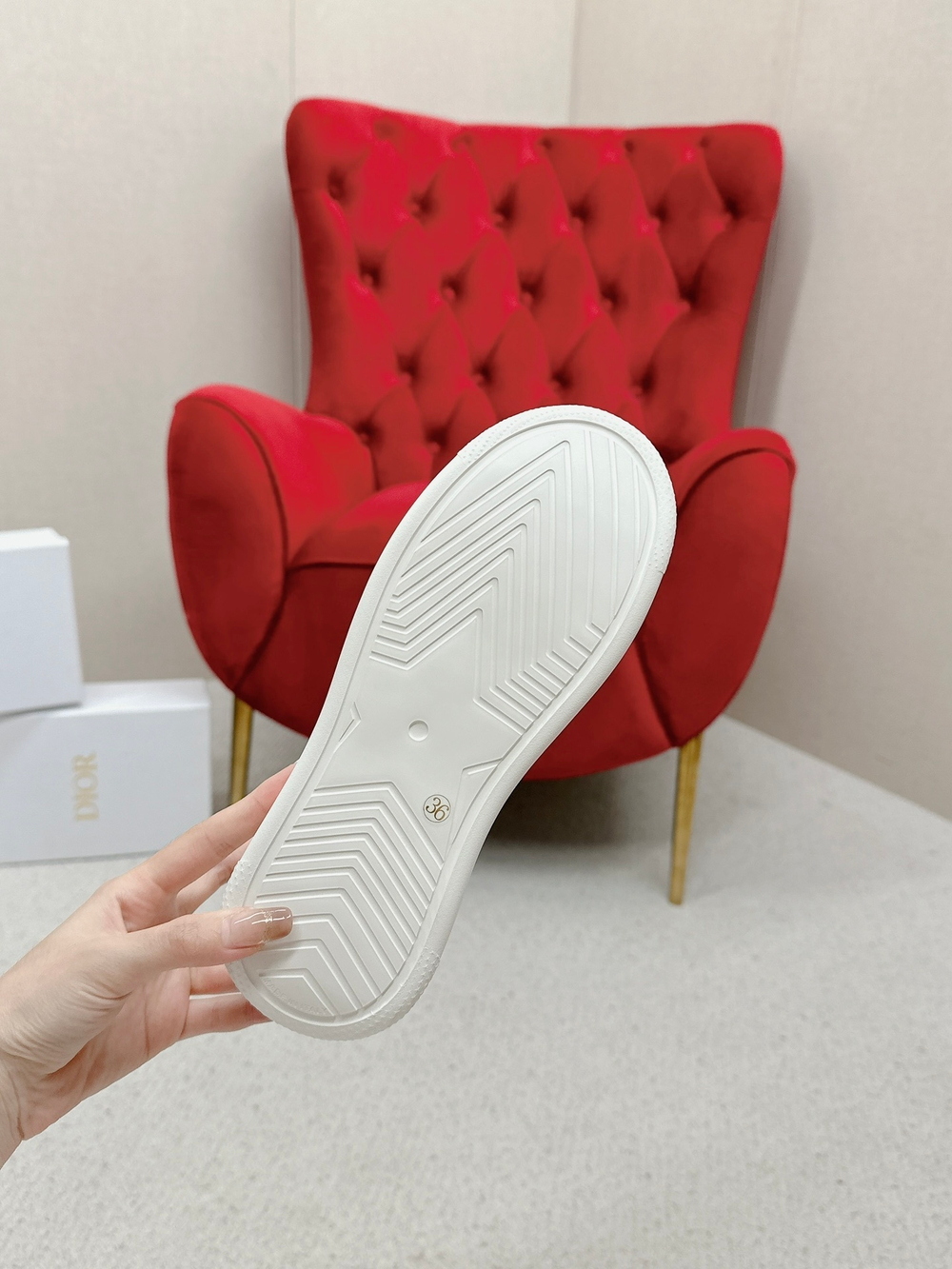 Christian Dior Star Platform Sneaker
