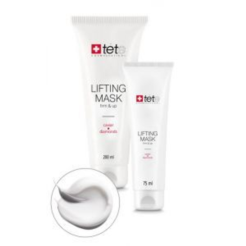 Лифтинг маска с экстрактом икры и алмазной микропудрой / TETe Lifting Mask Caviar and Diamonds75 мл
