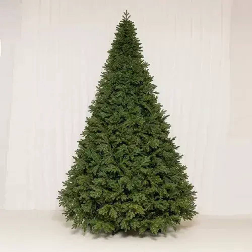 Интерьерная искусственная елка Городская 4 м., 100% литая хвоя, ЕлкиТорг (197400)