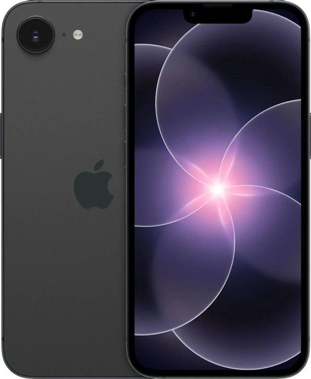 6.1" Смартфон Apple iPhone 17e 256Gb,  A3634,  NFC,  OLED,  60Гц,  черный