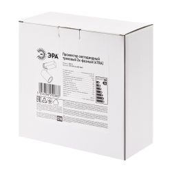 Трековый светильник трехфазный ЭРА SТR-30-36-40K-W40 светодиодный 40Вт 4000K белый