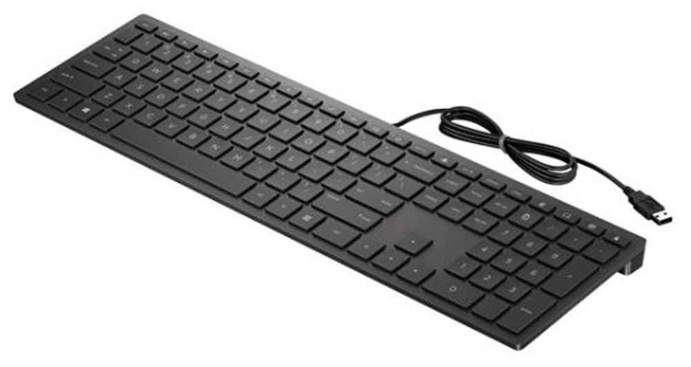 Клавиатура HP Pavilion Wired 300 черный