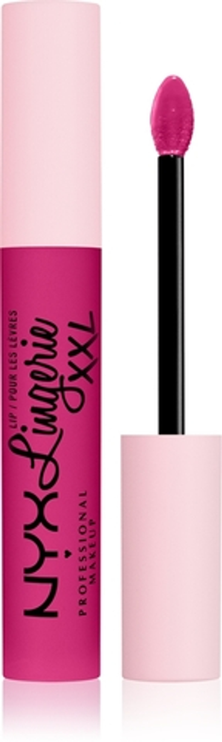 NYX Professional Makeup Lip Lingerie XXL - Жидкая матовая помадка оттенок 19 - Pink hit, 4 ml