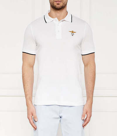 Поло Aeronautica Militare - белый(PO1308P82)