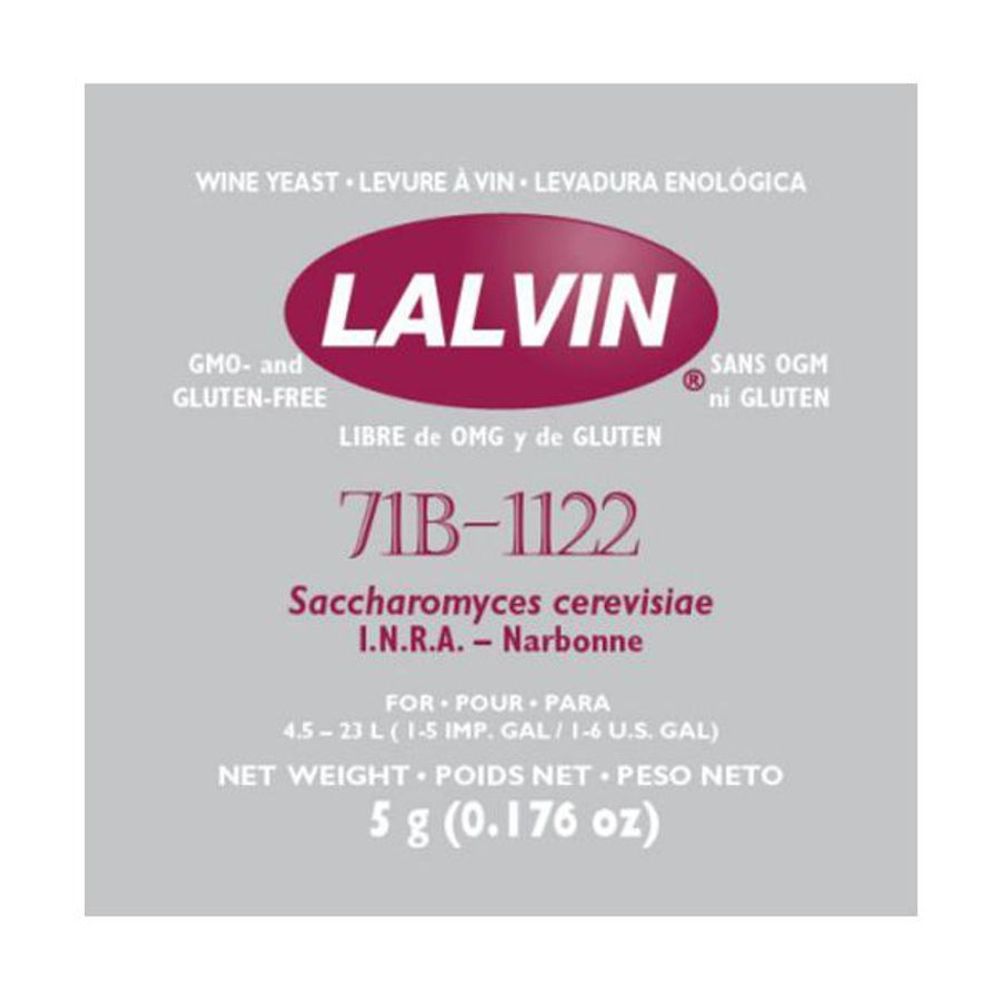 ᐅ Купить винные дрожжи lalvin 71b-1122, 5 г в Минске — Дом Пива