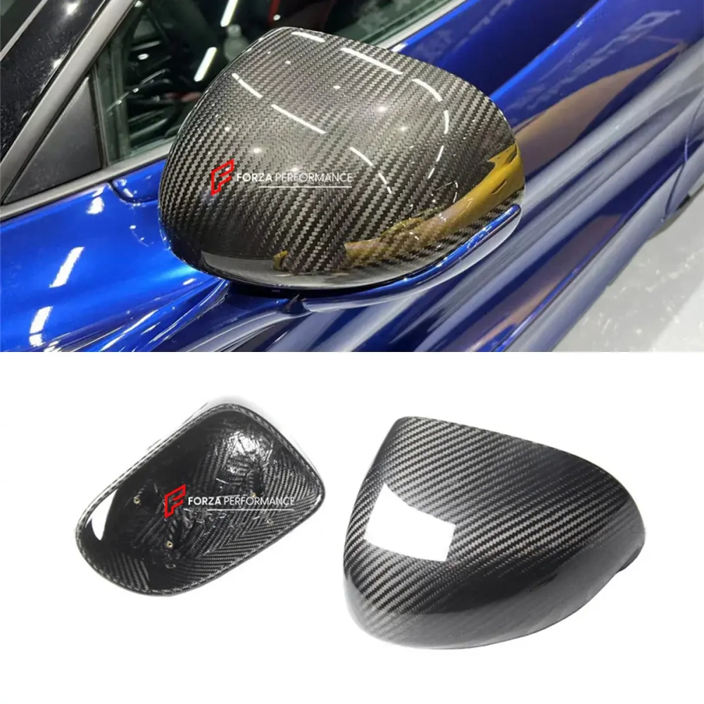 Карбоновые накладки на боковые зеркала для McLaren 720S 2017-2023 МакЛарен тюнинг