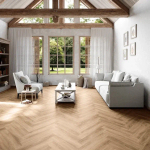 LVT плитка Invictus Maximus Herringbone Divine Oak Cookie