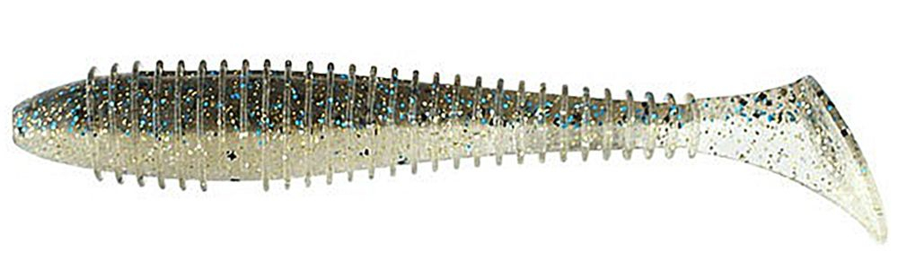 Приманка силиконовая Keitech Swing Impact FAT 5.8" #420T Pro Blue Red Pearl