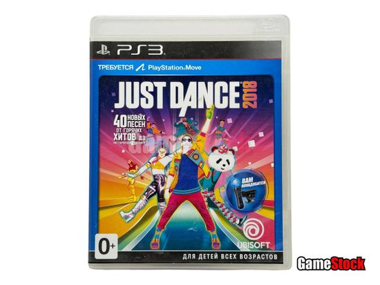 PS3 Just Dance 2018 (Б/У, Английская версия, BLES-02254)