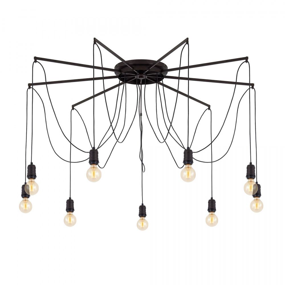 Citilux Эдисон CL451292 Люстра паук Венге