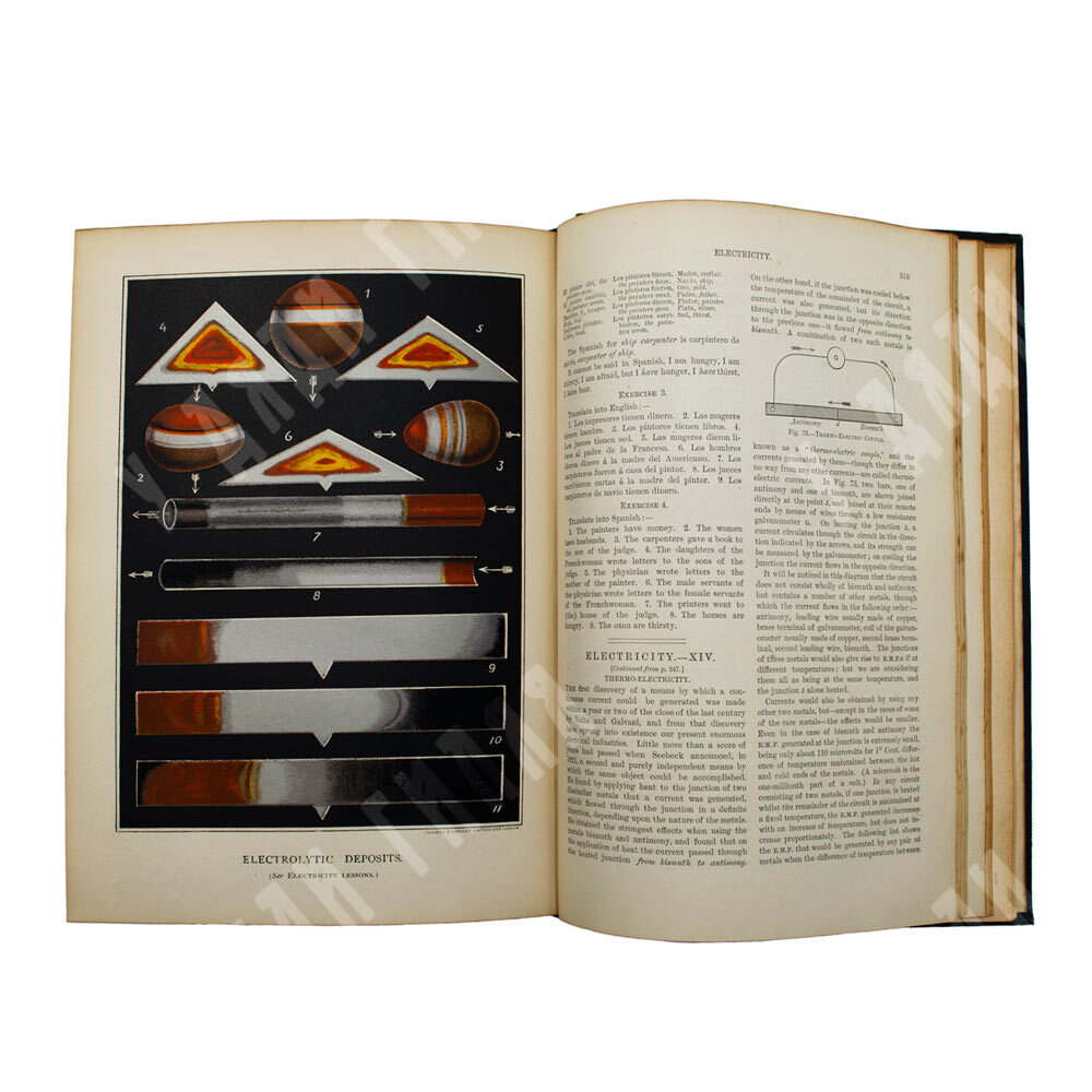 The New Popular Educator. Новый популярный педагог -. в 8 т., 1-8т. -Лондон. Cassell, Limited. 1899