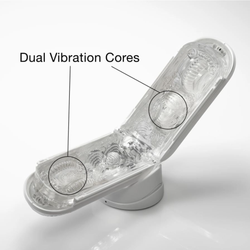 Мастурбатор Tenga Flip Zero Gravity с вибрацией, белый