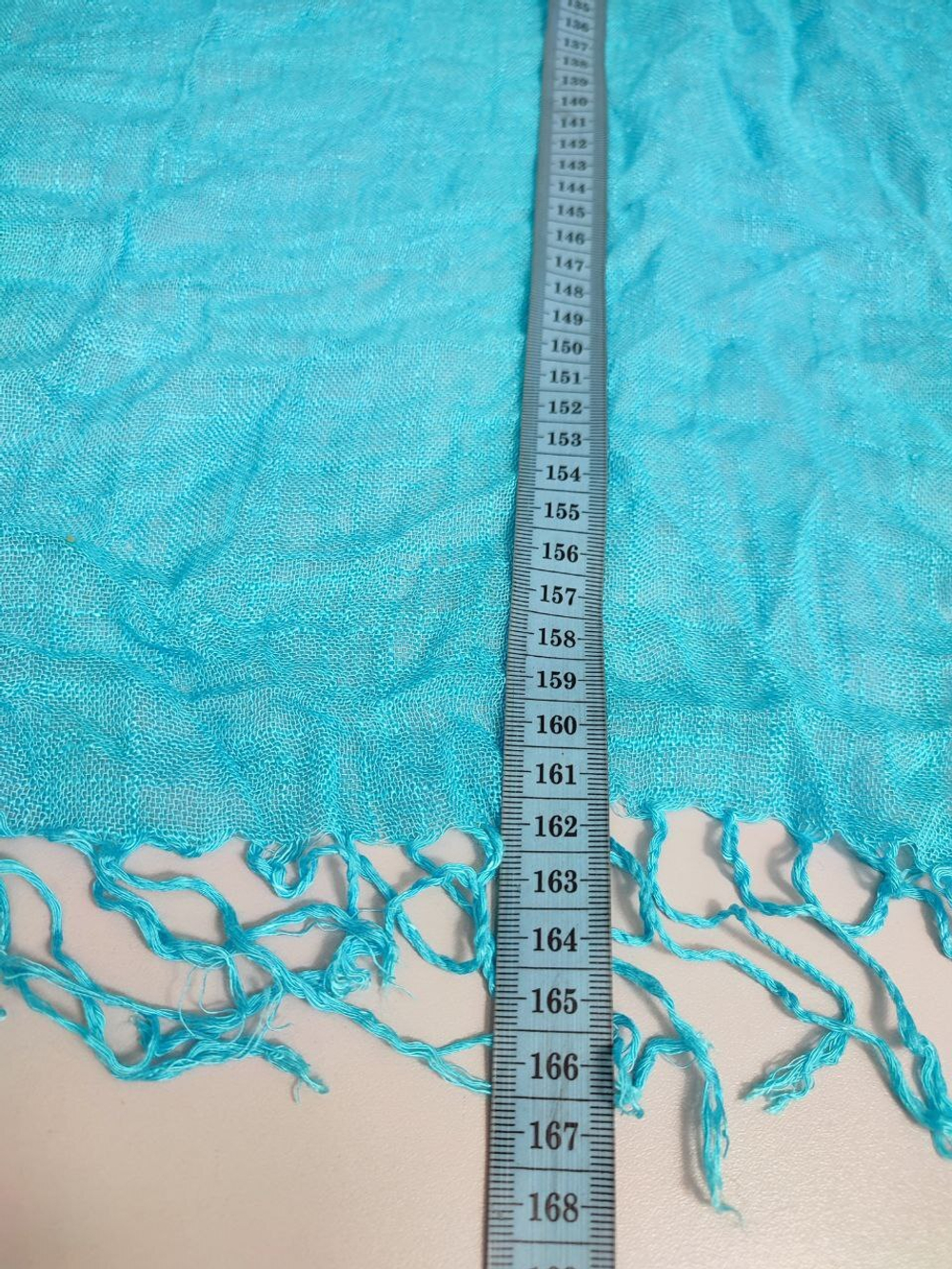 Шарф яркий из вискозы