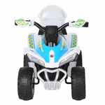 PITUSO Каталка Квадроцикл с багажником White/ Белый-голубой