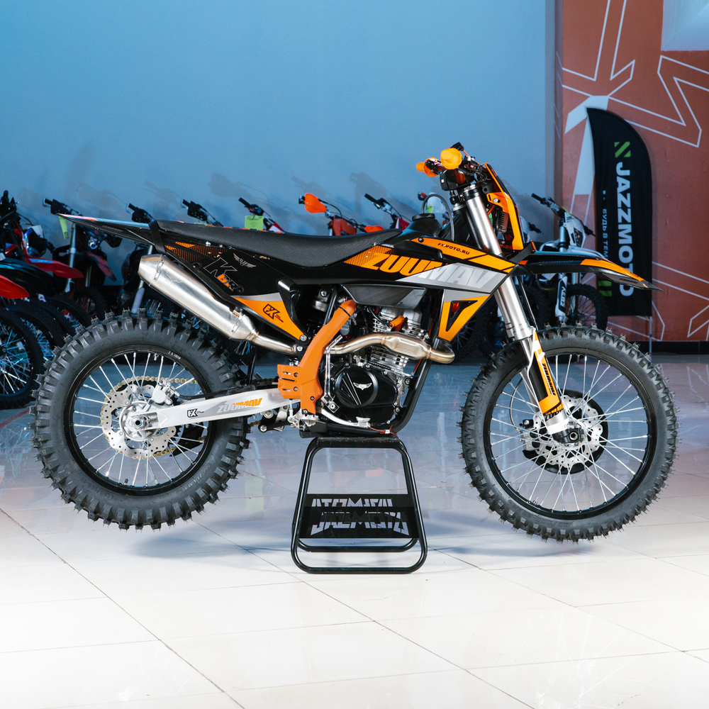 Мотоцикл кроссовый Zuumav K6R (250cc 4v) Black 21/18